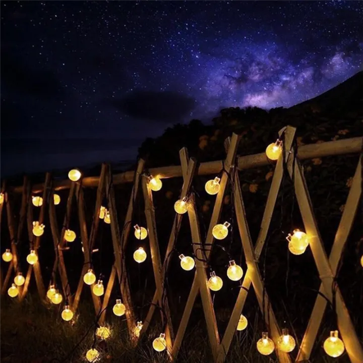 Guirlandas Solares com 50 LEDs (9 metros)
