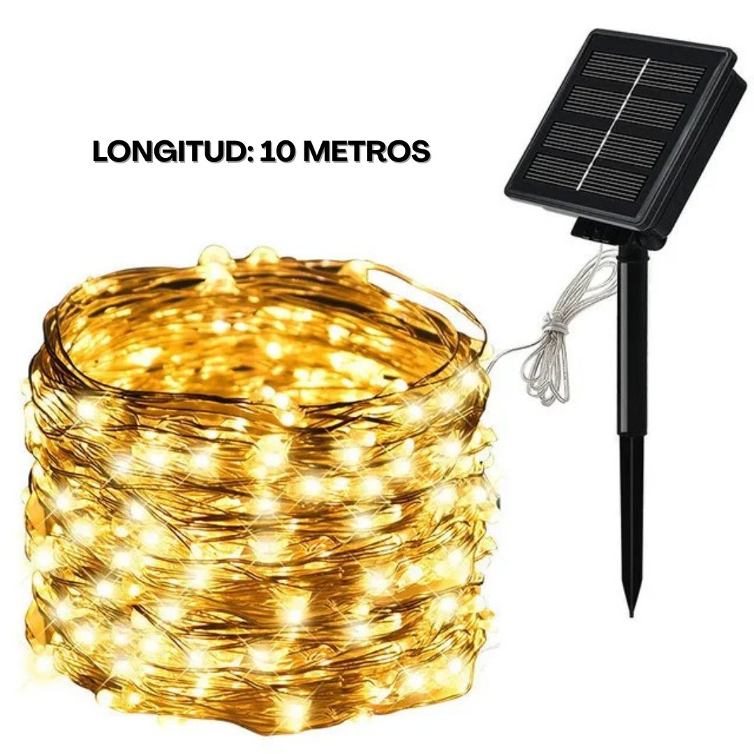Corda LED Solar EcoLight - 10 metros