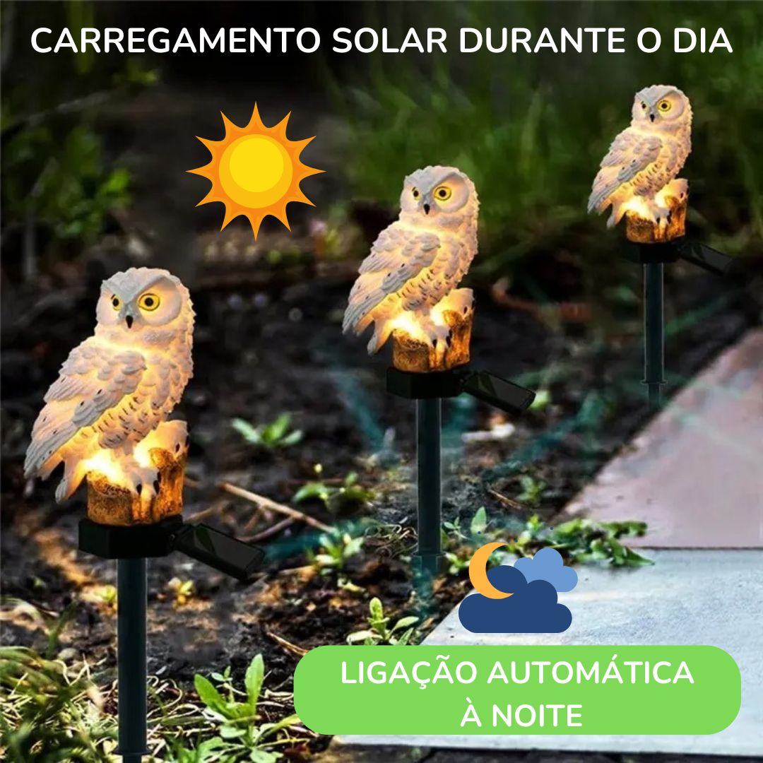 Coruja Solar LED MagicNight