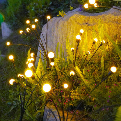 Pirilampos com 6 Luzes LED solares