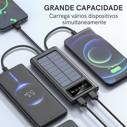 Bateria Portatil Solar 10000 mAh