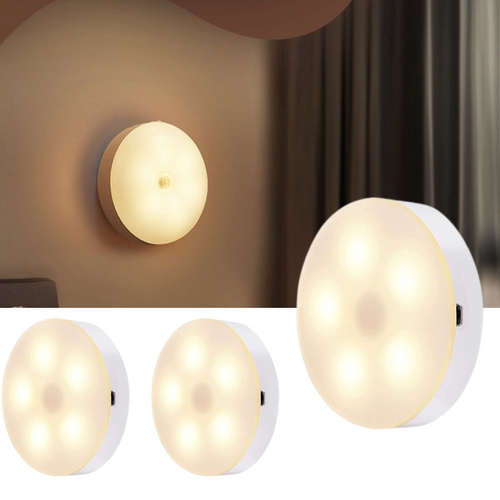 Luz noturna LED com sensor de movimento