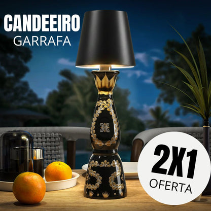 Lâmpada LED para Garrafa sem Fios (Oferta 2x1)