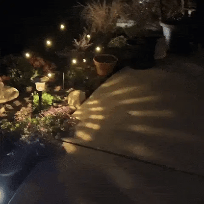 Pirilampos com 6 Luzes LED solares
