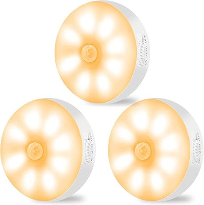 Luz noturna LED com sensor de movimento