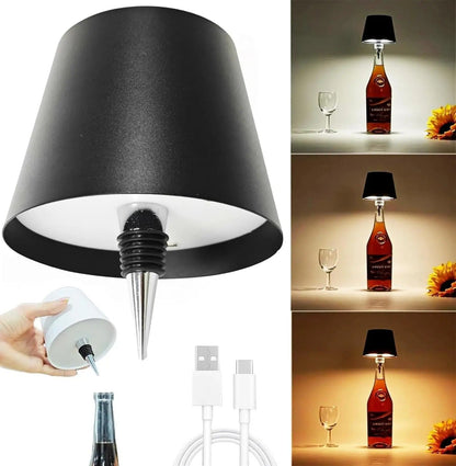 Lâmpada LED para Garrafa sem Fios (Oferta 2x1)